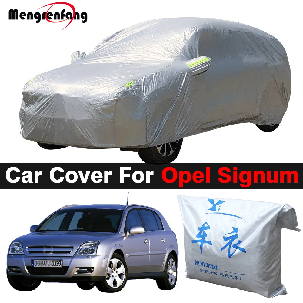 Outdoor Car Cover For Opel Signum 2003-2023 Auto Anti-UV Sun Shade Rain Snow Protection Windproof Cover