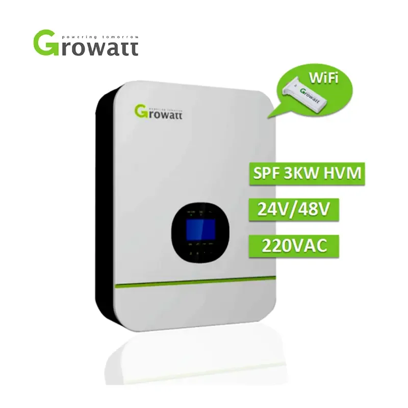 

Growtt SPF3000TL HVM 24V 48V Solar Inverter Europe Version Off Grid Inversor For Home Appliance