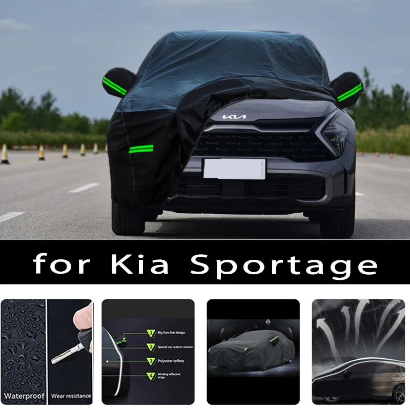 For Kia sportage protective covers, it can prevent sunlight exposure and cooling, prevent dust and scratches