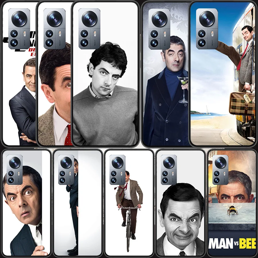 Funny Mr B-BeanS Phone Case For Xiaomi Mi 14 13 12 11T 10T 12T Pro 12X 11i 11 Ultra 10 Lite 5G 9 8 6X 5X A1 A2 Cover Capa Coque