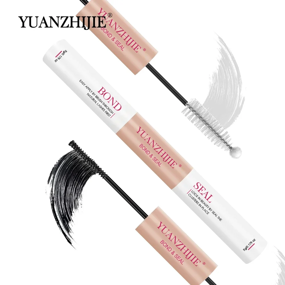 10ML YUANZHIJIE Lasting Eyelash Glue Cluster Lashes Bond and Seal Long Lasting DIY Eyelash Extension Waterproof Quick Dry Makeup