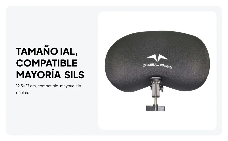 Detachable Headrest for Office Chair Breathable Mesh Neck Rest Ergonomic Support Pillow Desk Chair Accessories
