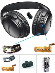 Replacement Mircro-USB Charger Port for Bose QuietComfort 35 Headphone Original Power Switch FPC Flexible Flat Cable FFC