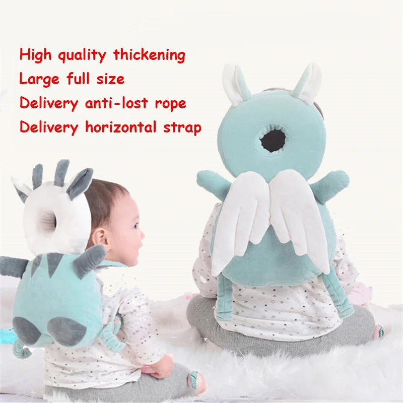 

Toddler Baby Head Fall Protection Pad Newborn Headrest Security Pillows Backpack Prevent Injured Cartoon Security Pillows