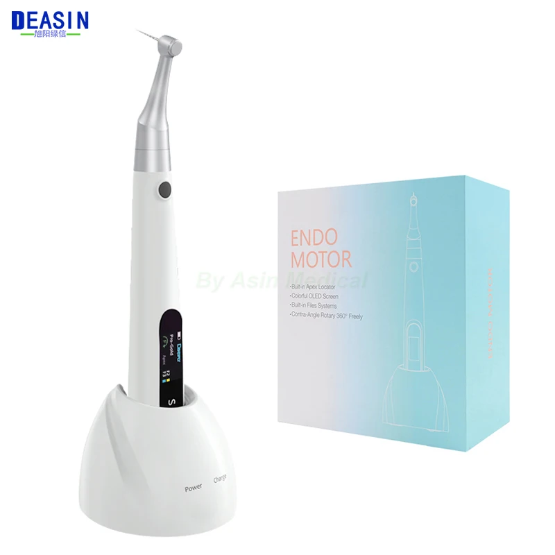 

Dental Wireless Endo Motor for Endodontic rotary root cancal instrument dental equipment endo motor with apex locator