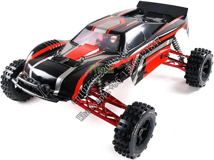 อลูมิเนียมแขวนแขน + โช้คอัพ + กระดูกสุนัข + Shock Tower สําหรับ 1/5 HPI Baja 5B 5T 5SC อัพเกรด BAJA-MAX Conversion อะไหล่