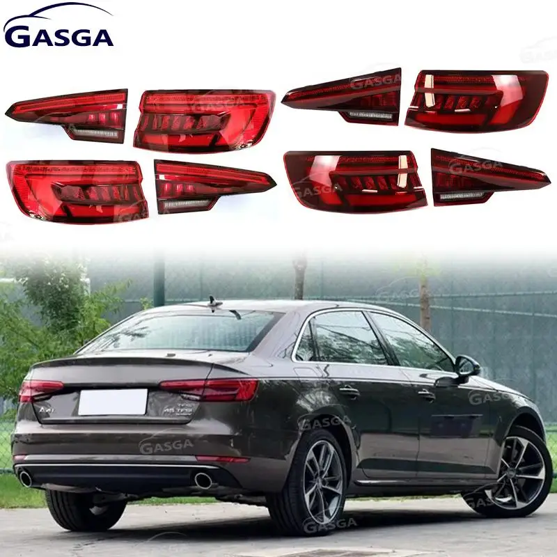 Tail Lamp Stop Lamp Pair LED Taillight Assembly Tail Lamp Turn Signal Reversing Lamp For Audi A4 A4L B9 2016 2017-2019