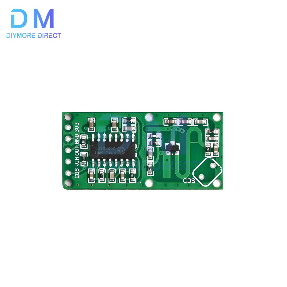 Módulo de interruptor de Sensor de Radar de microondas, RCWL-0516, inducción corporal, 3,3-25V