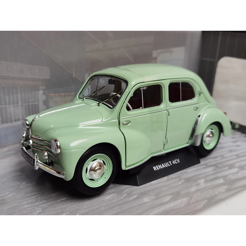 

Solido 1:18 Scale 4CV 1955 Car Simulation Alloy Car Model Diecast Toy Collectible Ornaments