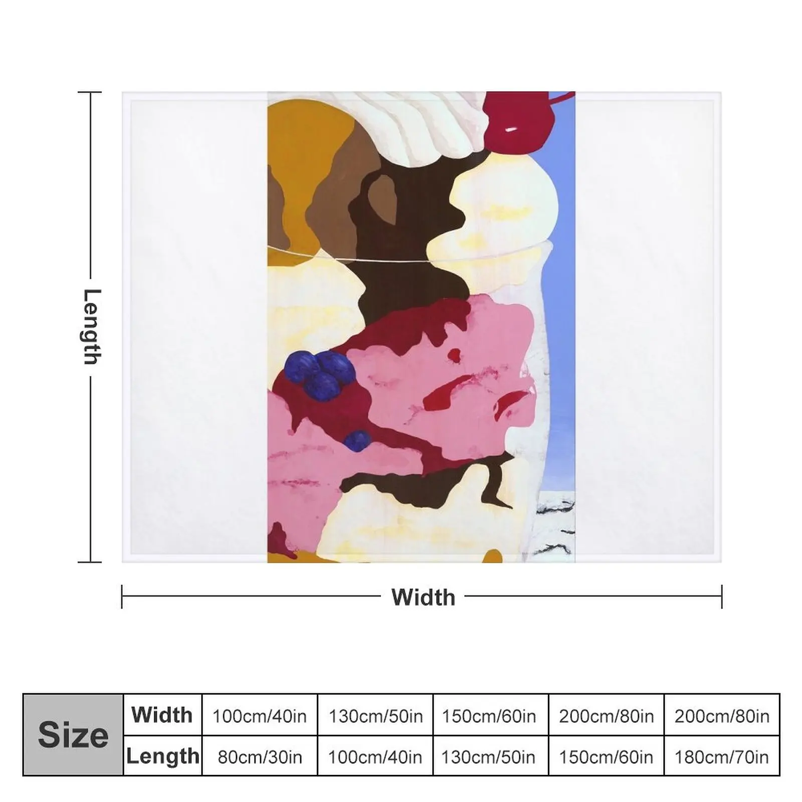 Bigger Parfait Throw Blanket Luxury Thicken for winter Furrys Blankets