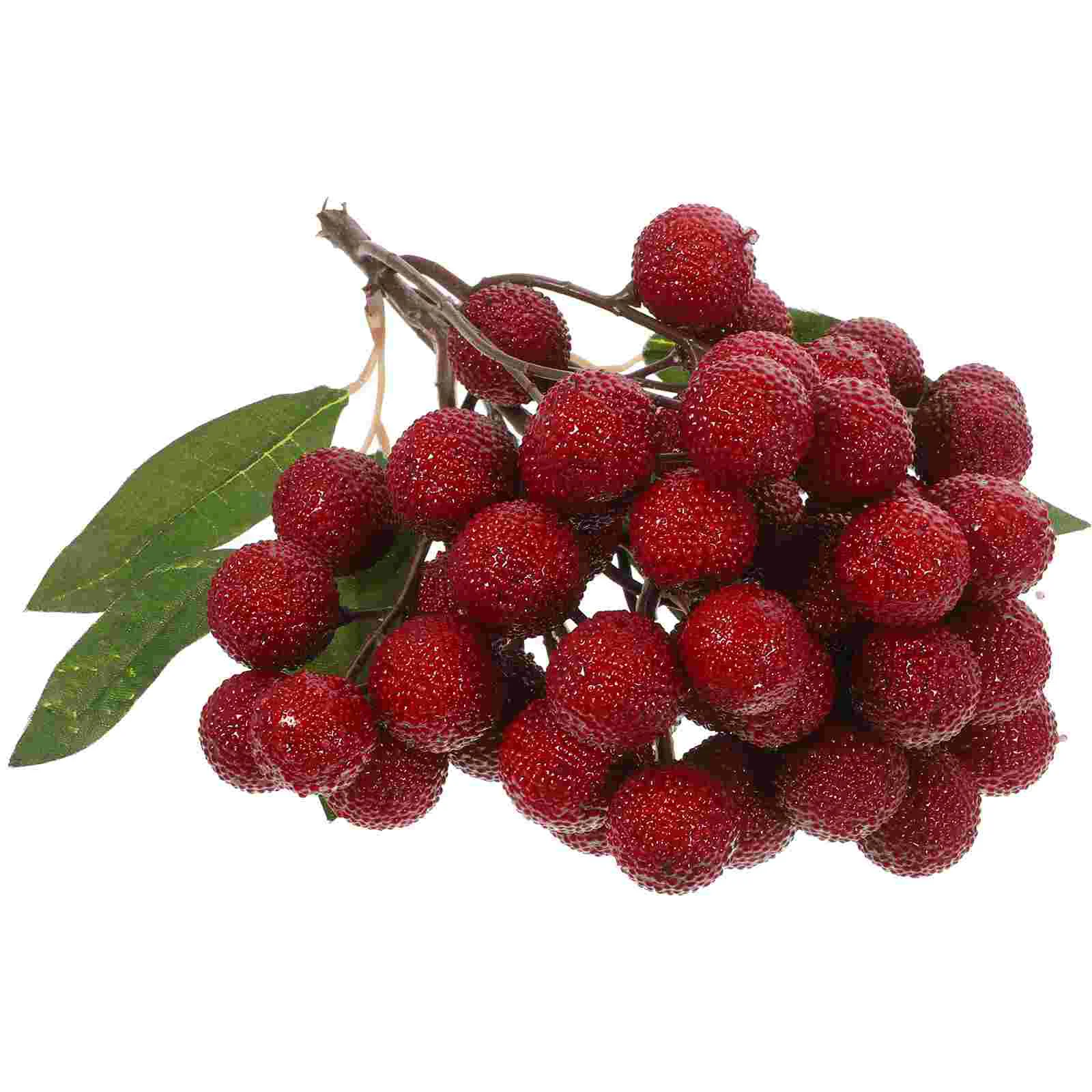 Simulated Fruit Skewers Fake Model Photo Prop Litchi Simulation Artificial Faux