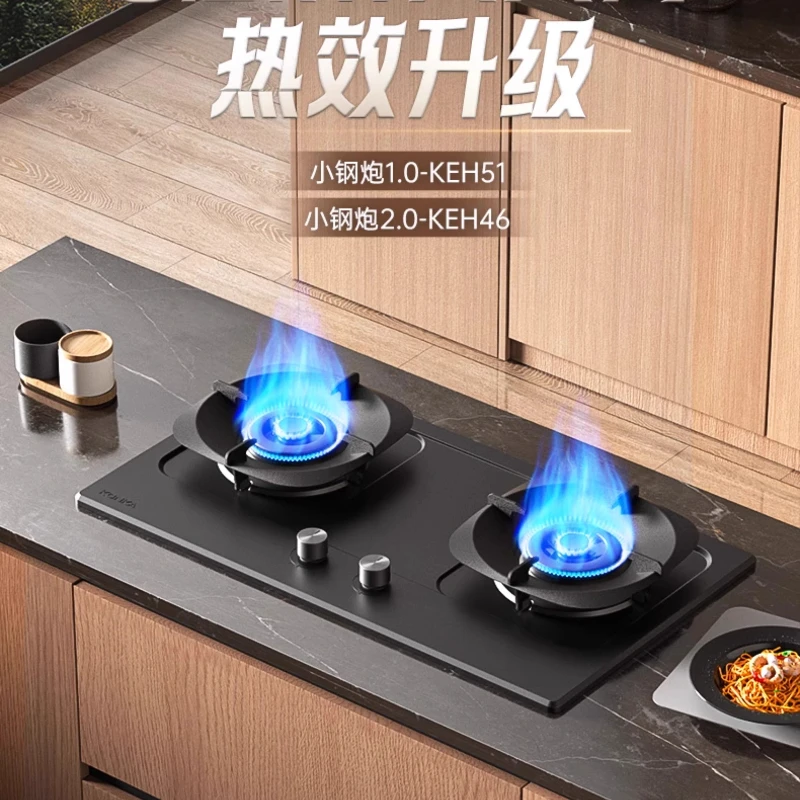 Gasherd Haushalt Doppelherd Erdgas Feuer Flüssiggas explosionsgeschützter Herd