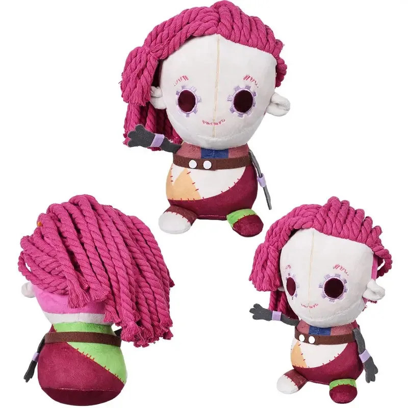 

Sky02 Arcane Caitlyn Vi Jinx Plush Vi Plushie Косплей Мультфильм Мягкая Фаршированная Фигурка Куклы Костюм Талисмана Хэллоуин Рождество 88Li