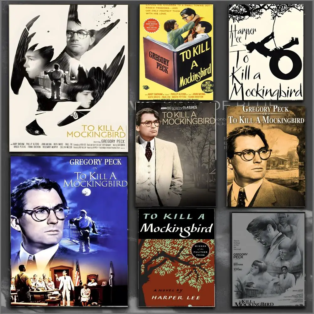 Movies To Kill A Mockingbird Poster Modern Aesthetic Print Minimalist Bedroom Living Room Home Decor Gift