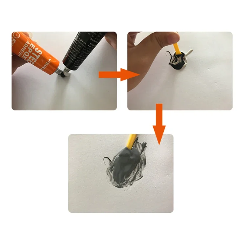2 унции крепкий металлический ремонтный клей высокопрочный стальной эпоксидный клей для сварки клей для литья термостойкий клей AB герметик