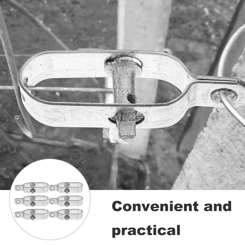 4pcs Wire Rope Tensioner Heavy Duty Wire Tightener Tool Steel Cable Tensioner Garden Fence Rope Threader Metal Hardware - view 6