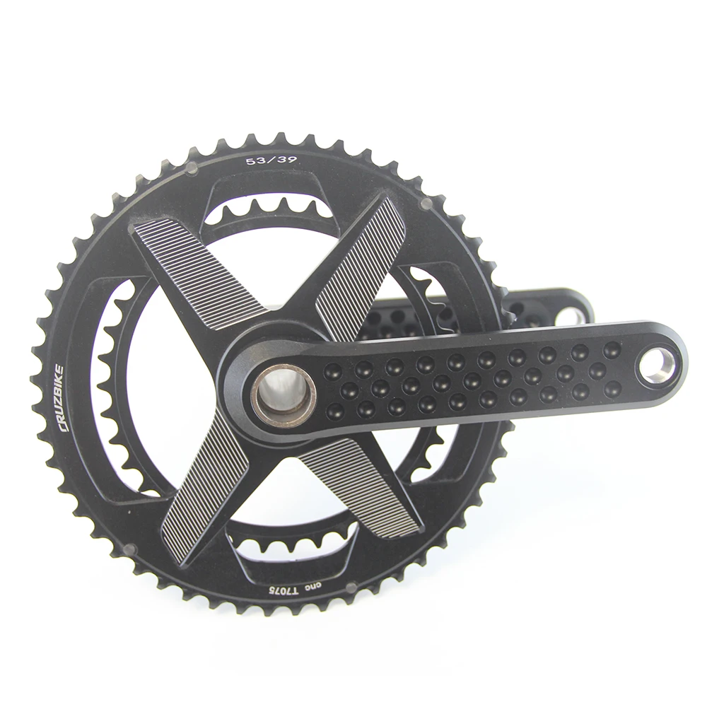 Pédalier 130BCD 170mm Aluminium Manivelle Vélo Simple Plateau 130BCD 170mm Aluminium Noir - Pour Vélo Pliant, Route, VTT Léger Selle Varadero 125 Pédalier 130BCD 170mm Aluminium Manivelle Vélo Simple Plateau 130BCD 170mm Aluminium Noir - Pour Vélo Pliant, Route, VTT Léger Selle Varadero 125