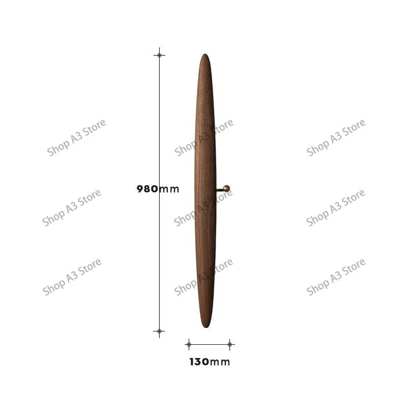 High-end door rear entry coat rack All solid wood Nordic bedroom wall hanging clothes rack Living room creative corner