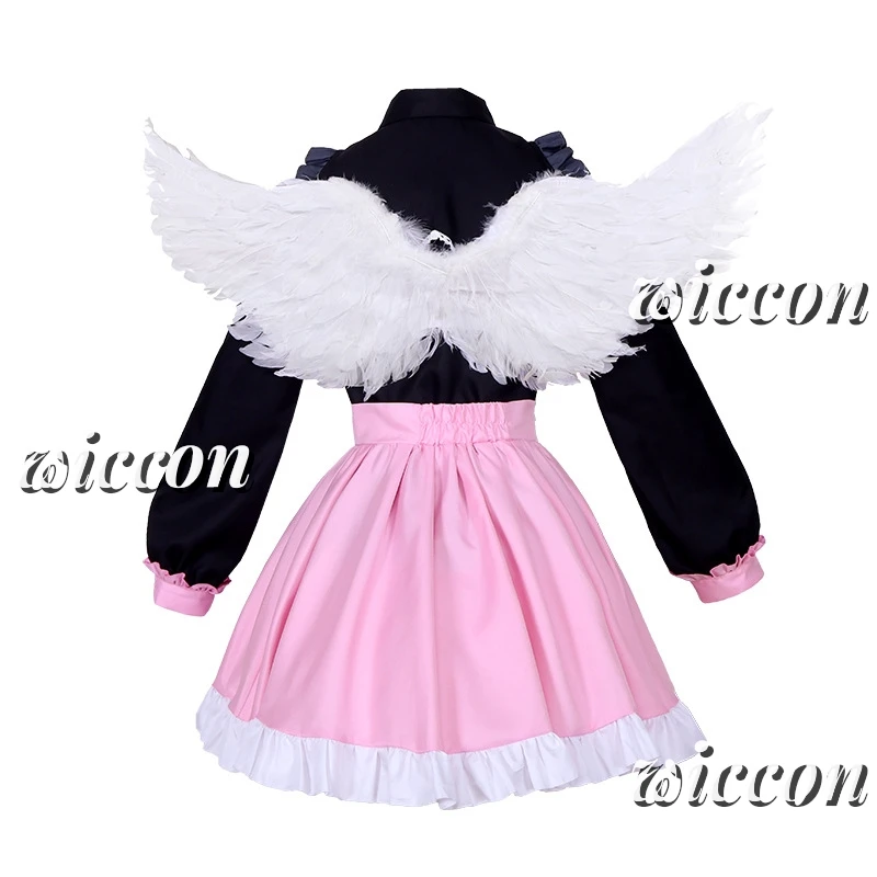 Kiritani haruka cosplay traje hanasato minori jogo projeto sekai colorido palco cosplay vestido asas halloween carnaval uniforme