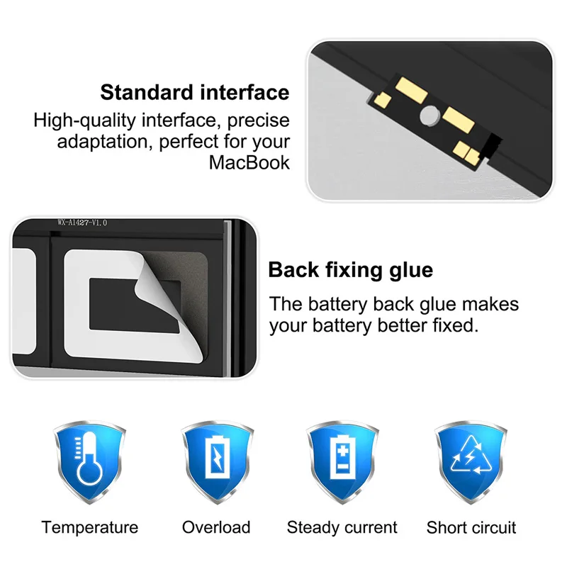 Imagem -04 - Jgtm-bateria do Portátil para Macbook 12 em Retina A1534 A1527 A1705 Início de 2023 Início de 2023 Mid 2023 Emc 2746 2991 3099 Mnyg2