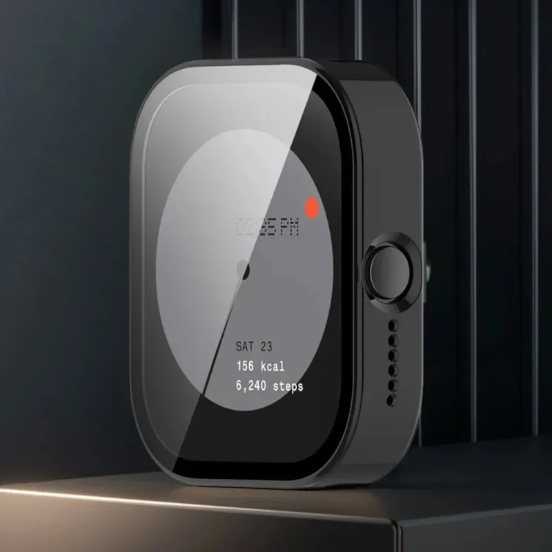 PC Case+Tempered Glass For CMF Watch Pro Glass Screen All-around Protective shell Cover For CMF Watch Pro Anti-fall protective