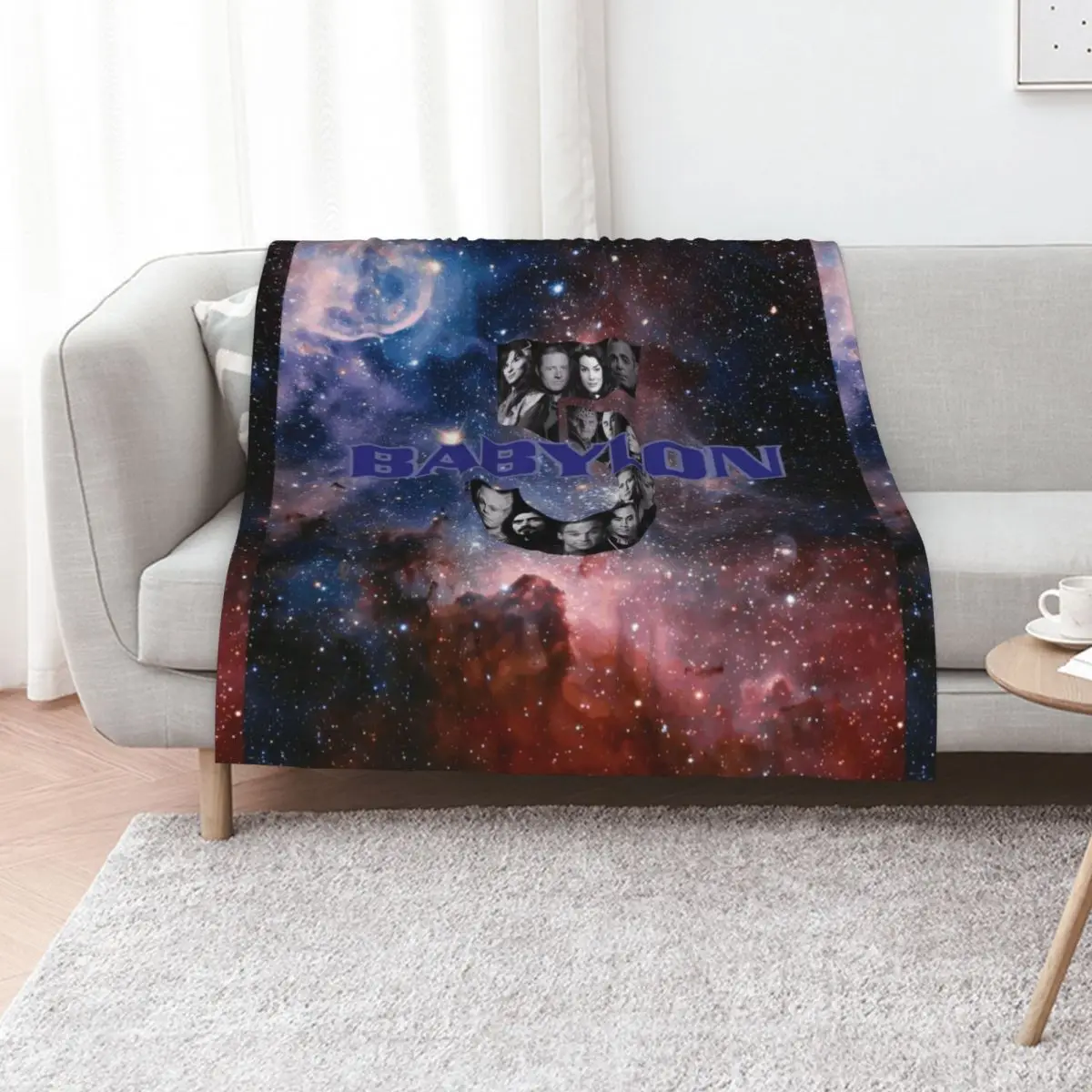 Babylon 5 Throw Blanket Luxury Designer sofa bed Extra Large Throw heavy to sleep for babies Fashion Sofas Blankets
