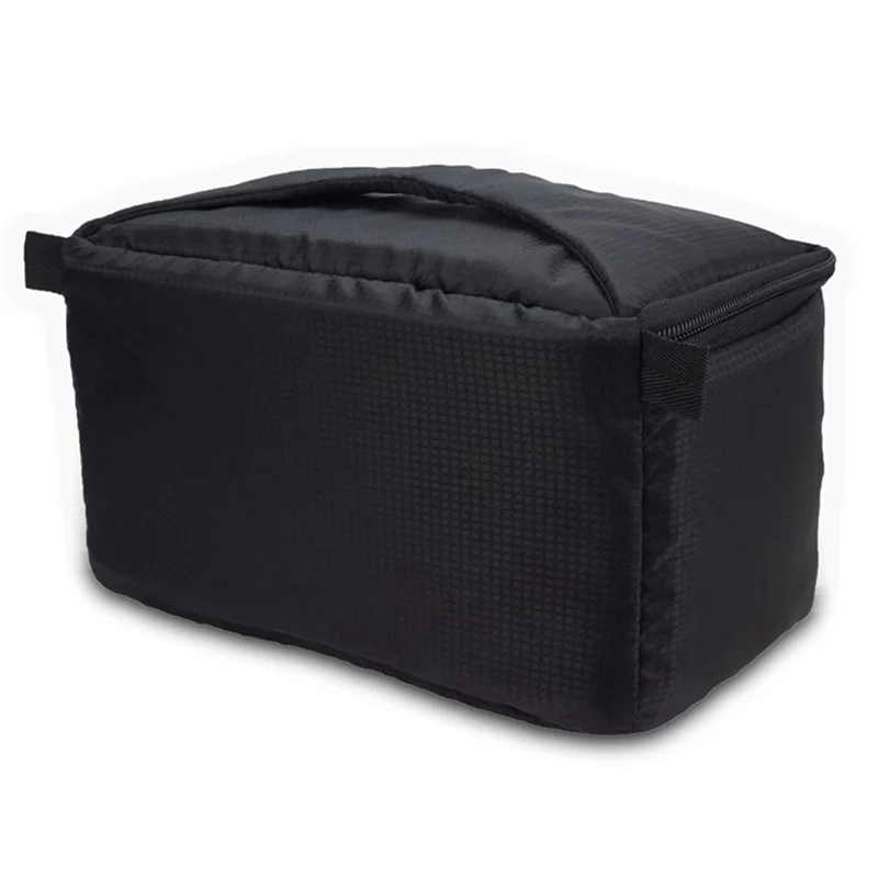 AT41 5X Universal Insert Partition Gepolsterte Kameratasche Stoßfeste Hülsenabdeckung Für Dslr Slr Kamera (Schwarz)