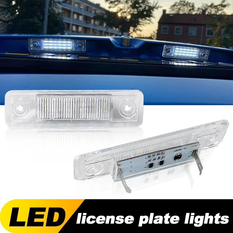 2 szt. CANBUS LED oświetlenie tablicy rejestracyjnej licencyjne dla Vauxhall Opel Astra F G Corsa Omega Signum Vectra OEM:09197577, 90213642