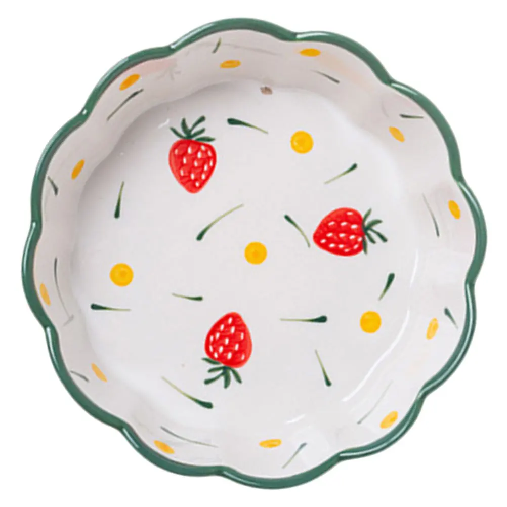 

Керамическая салатница премиум-класса, очаровательный глубокий дизайн, идеально подходит для фруктов, десертов, завтрака, долговечный подарок