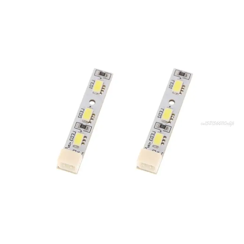 27rb белые светодиодные полоски для холодильника системы охлаждения легкой установка морозильная холодильник аксессуары для