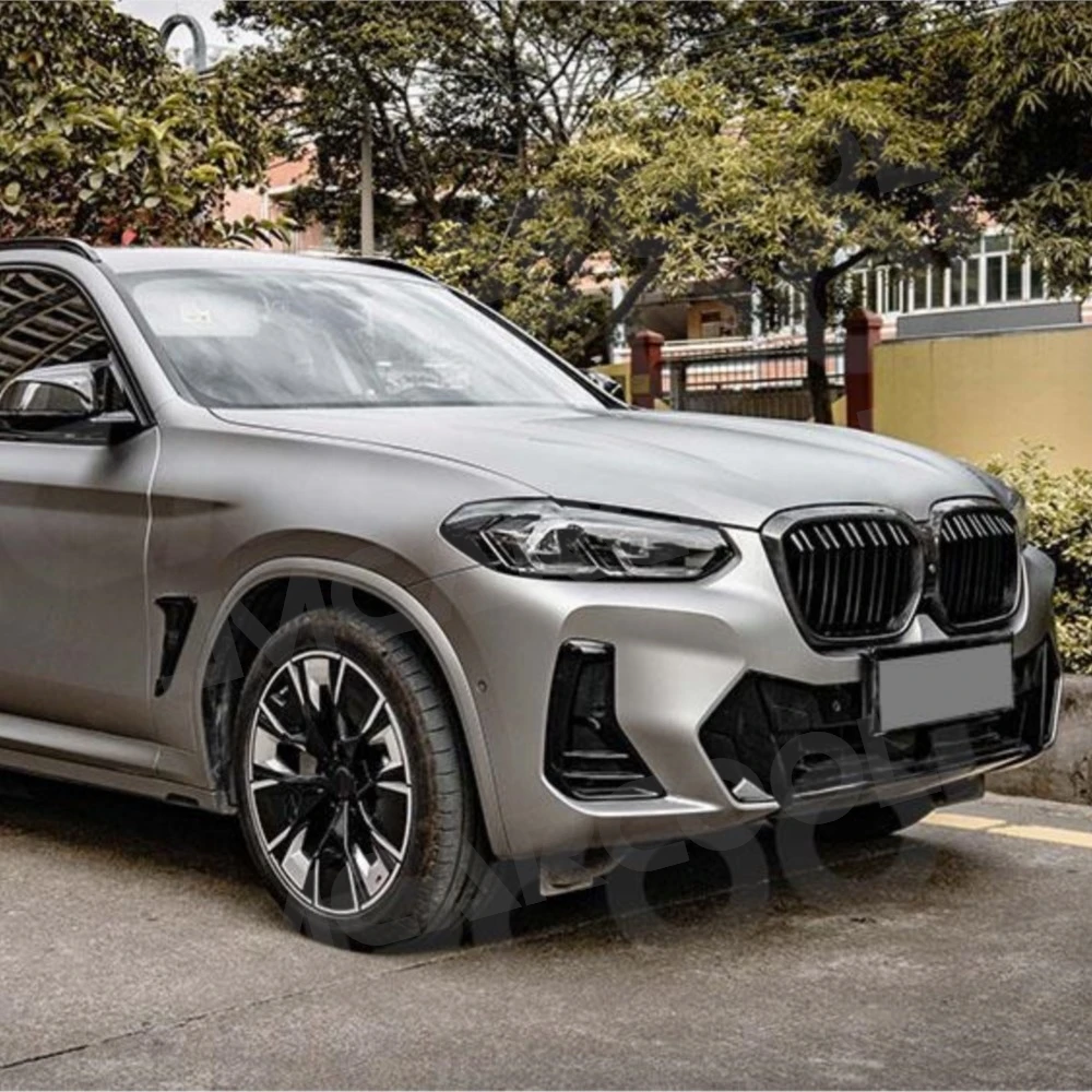 

JMCARCOOL Накладки на передние воздухозаборники (2 шт.) из сухого карбона для BMW iX3 G08i 2022+ (FRP)