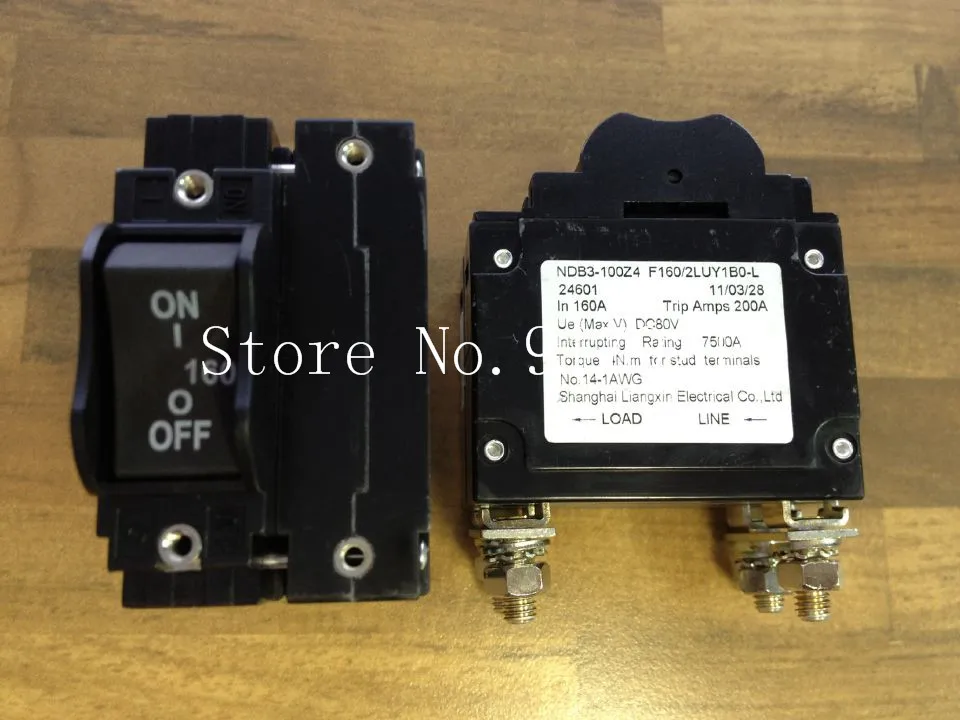 [ZOB] With the air switch circuit breaker Nader NDB3-100Z4 F160/2LUY1BO-L letter 160A equipment