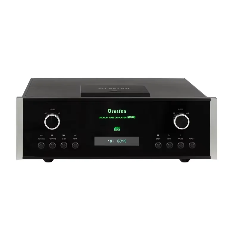 A-1232 Clone Mcintosh MC708 CD Player Pure Tube12AX7 DAC Player Dual Decoding  RCA/XLR Output Collocation Clone Mcintosh MC275