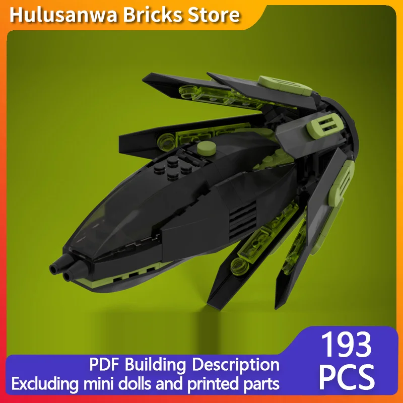 

Special Vehicle Spaceship Model MOC Building Bricks War Equipment Modular Technology Gifts Holiday Assemble Children Toys Suit