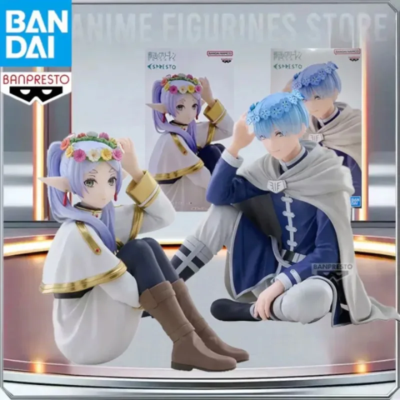 

BANDAI Genuine Banpresto Beyond Journey's End Espresto Flower Crown Frieren Himmel Anime Figures Collection Model Toy Gifts