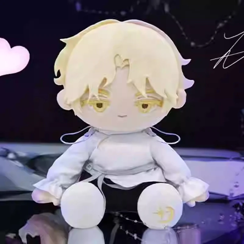 Nullset Alien Stage 정통 20cm 앉아있는 봉제 인형 LUKA TILL IVAN 소녀를위한 수 놓은 면화 선물 휴일 장난감 피규어