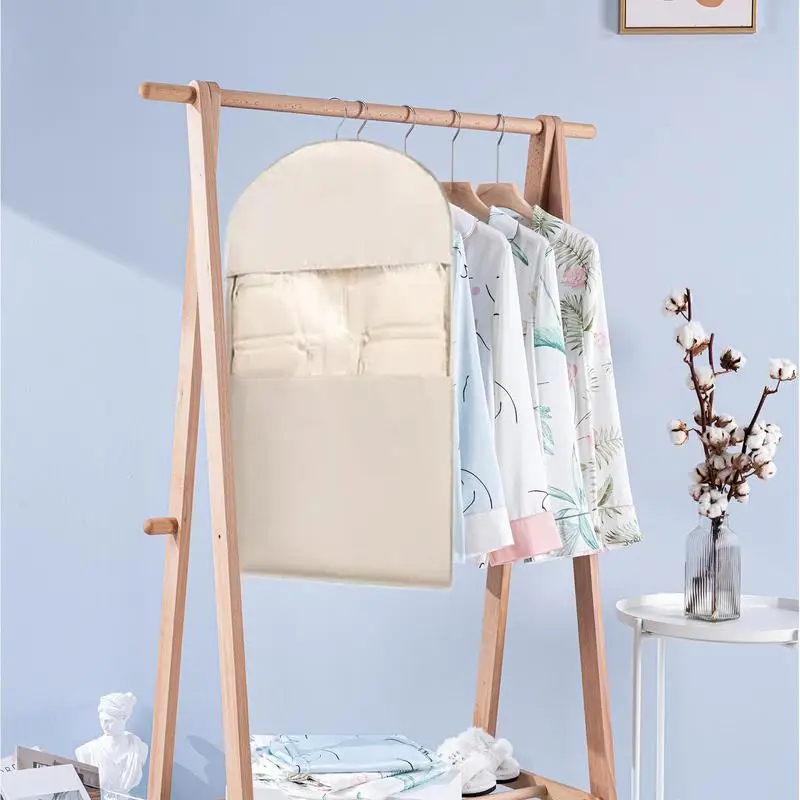 

Сумки для костюмов для хранения в шкафу, сумка для хранения пальто с самокомпрессионной молнией, компактный органайзер для дома, путешествий, свадьбы