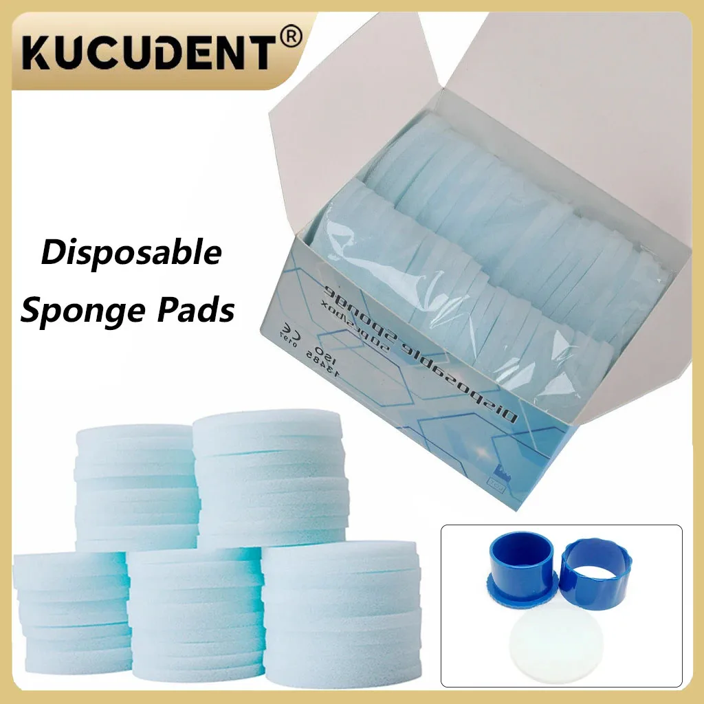 

50Pcs/Box Dental Clean Sponge Disposable Endo Files Clean Stand Replacement Foam Soft Teeth Whitening Oral Care Dentist Material