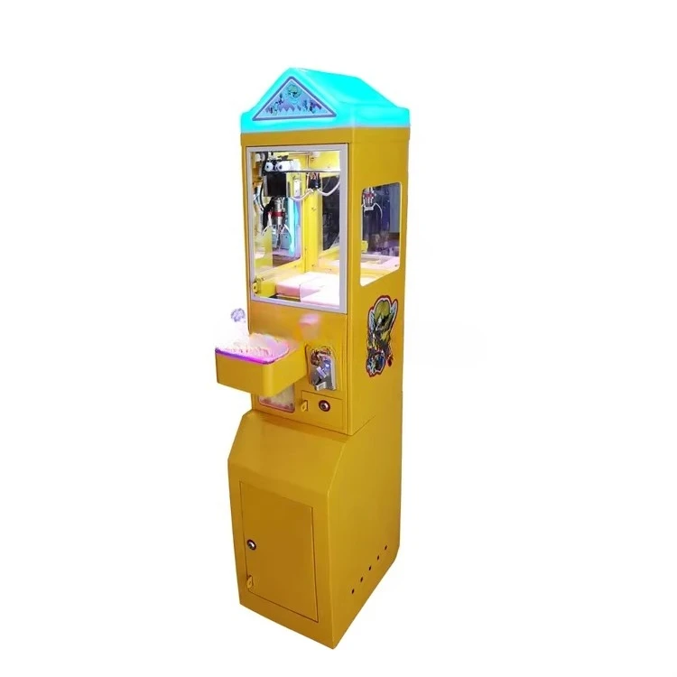 Factory Wholesale Coin Operated Candy Arcade Game Cheap Mini Claw Machine for Malaysia Small Toy Claw Crane Machine