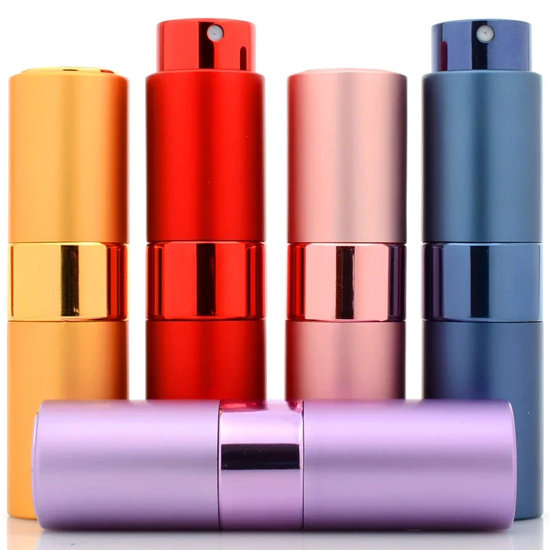 

10pcs 8ml Metal Aluminum Refillable Perfume Bottle Cosmetic Mist Spray Bottle Perfume Atomizer Sprayer Empty Travel Bottles Vial