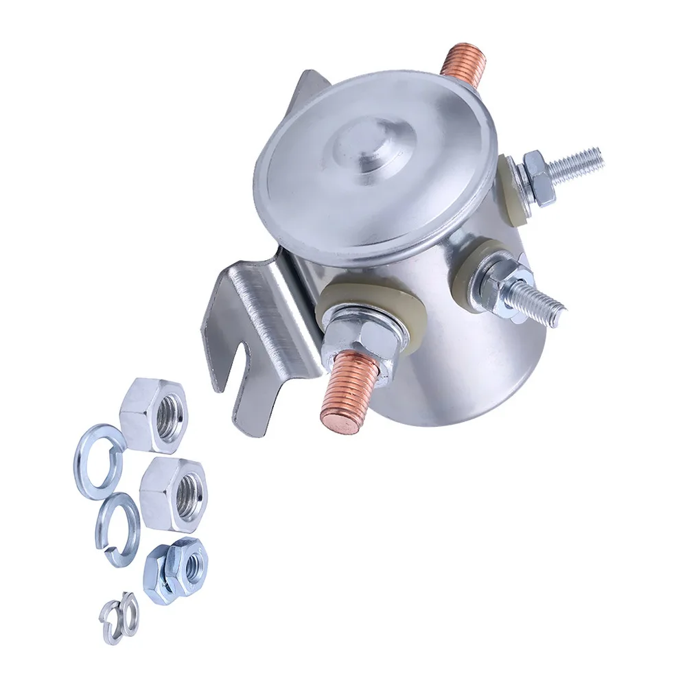 High Current Automotive Relay Relay Low Resistance Contacts Silver Starter Relay Low Resistance Contacts Secure Screw Fastening
