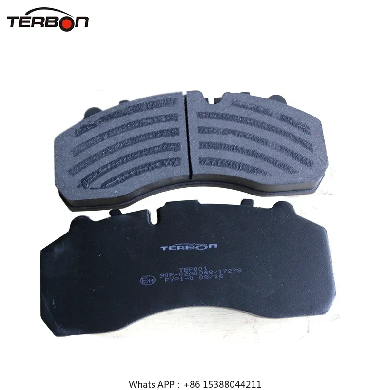 

2992348 Материал Terbon Детали тормозной системы грузовика Передняя/задняя ось Полуметаллическая тормозная колодка GDB5067