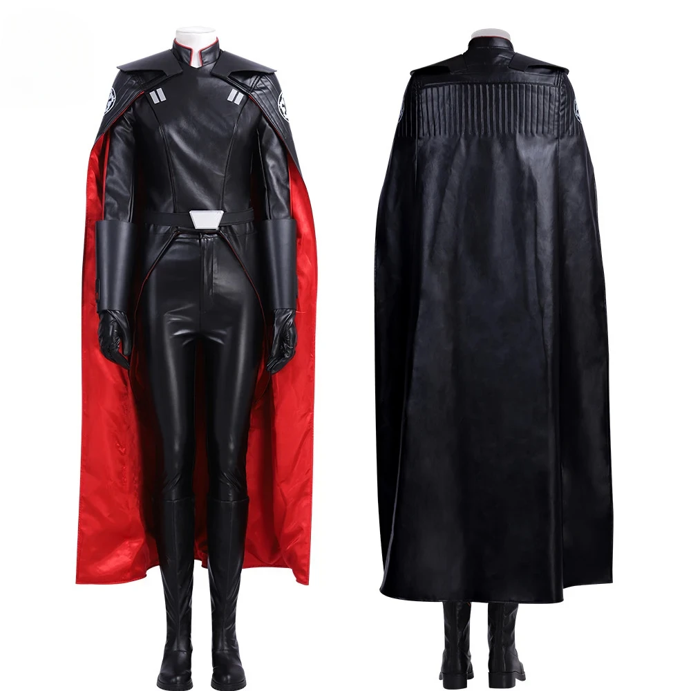 Image of SW Jedi Fallen Order Inquisitor Second Sister Cosplay Kostüm Deluxe Damen Battle Suit Outfit für Halloween Karneval Party
