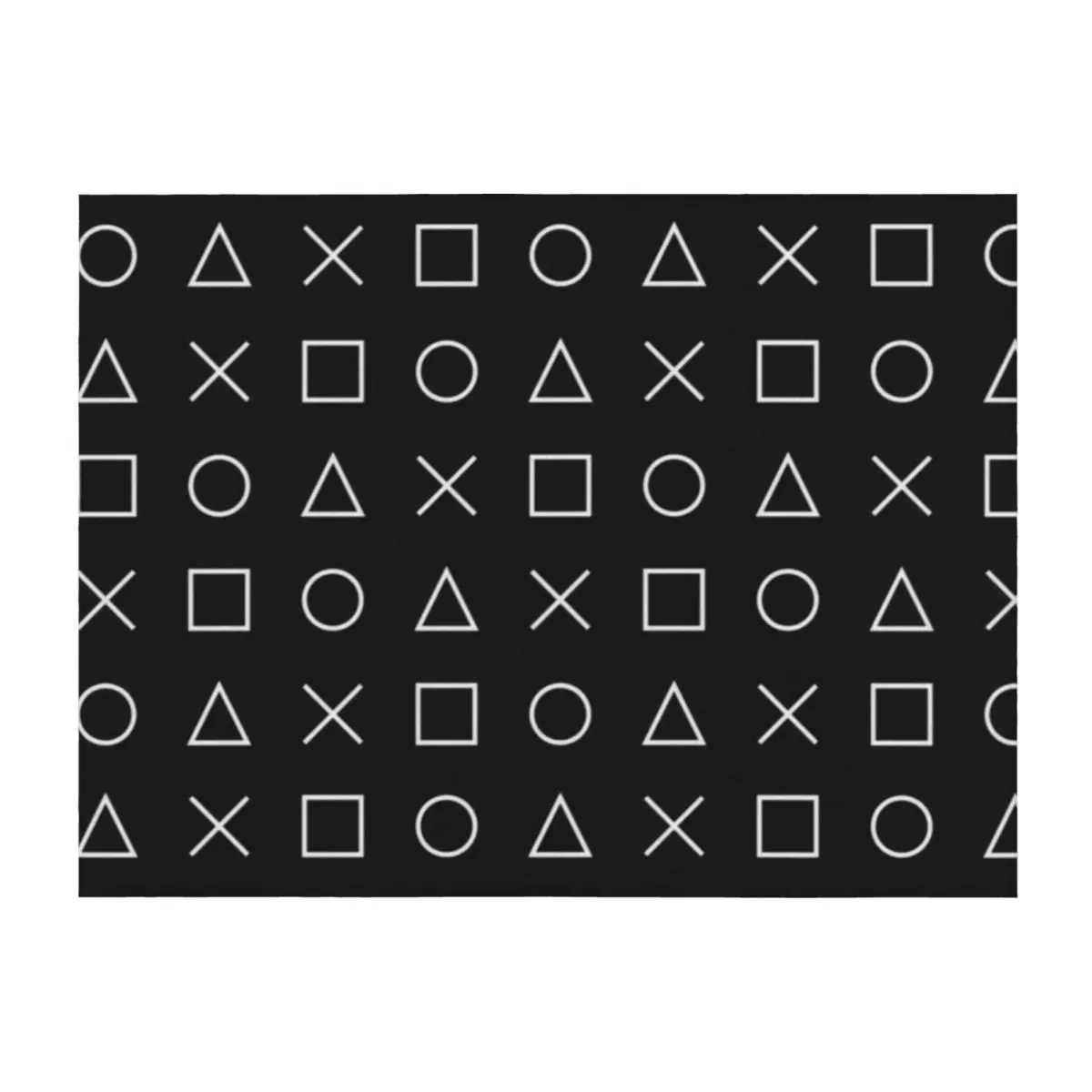 

Gamer pattern Throw Blanket Travel Multi-Purpose Furrys valentine gift ideas Blankets