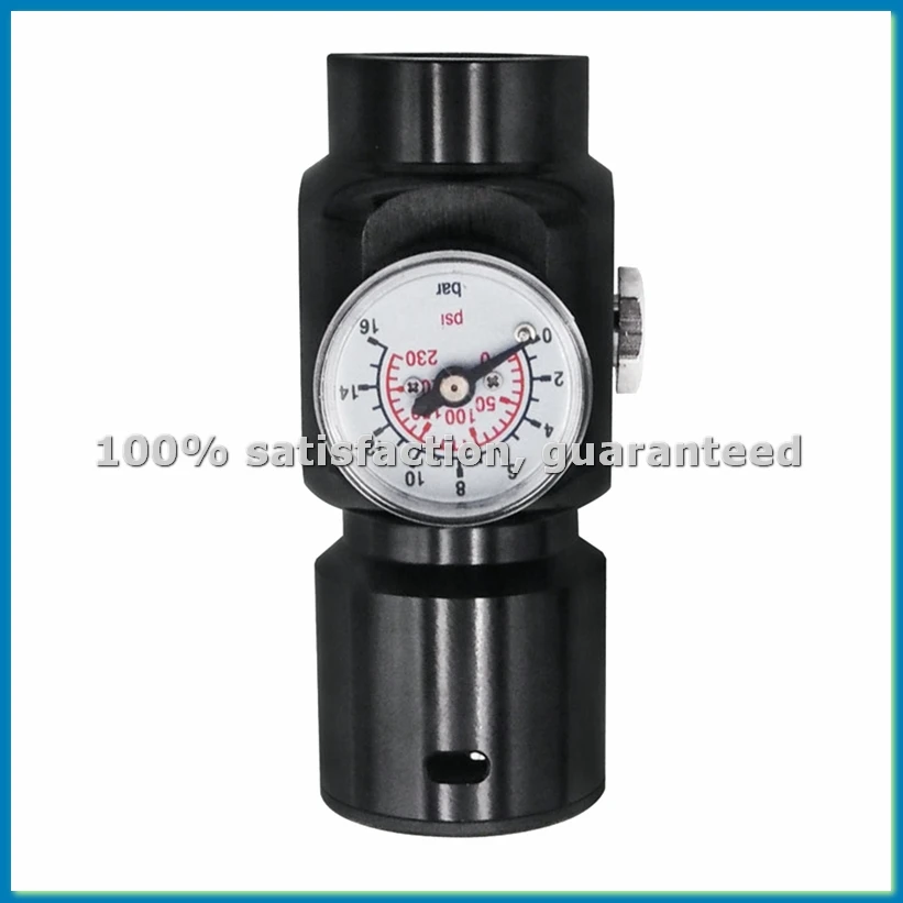 

CO2 MINI REGULATOR 0.825inch-14NGO INPUT 1500 PSI OUTPUT 0-130 PSI Co2 Regulator for Pneumatic Tools-ABLL