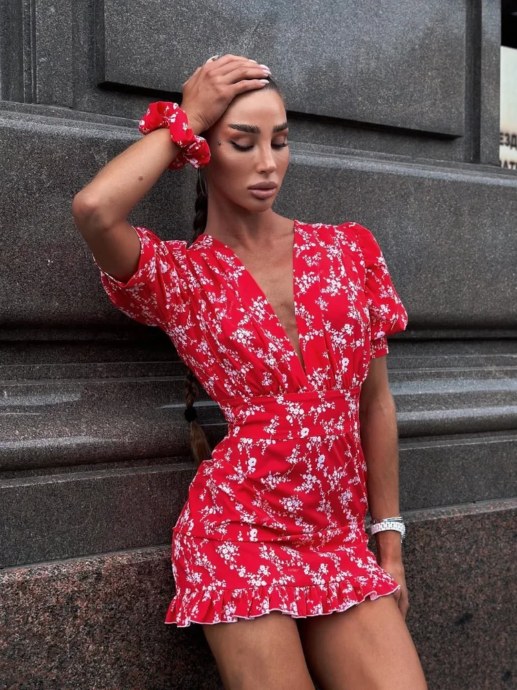 ruffle cut out mini dress Santiago Cut-Out Blush Size:42W group-CMOB049PUS pleated top that forms Angelina Maxi Dress –