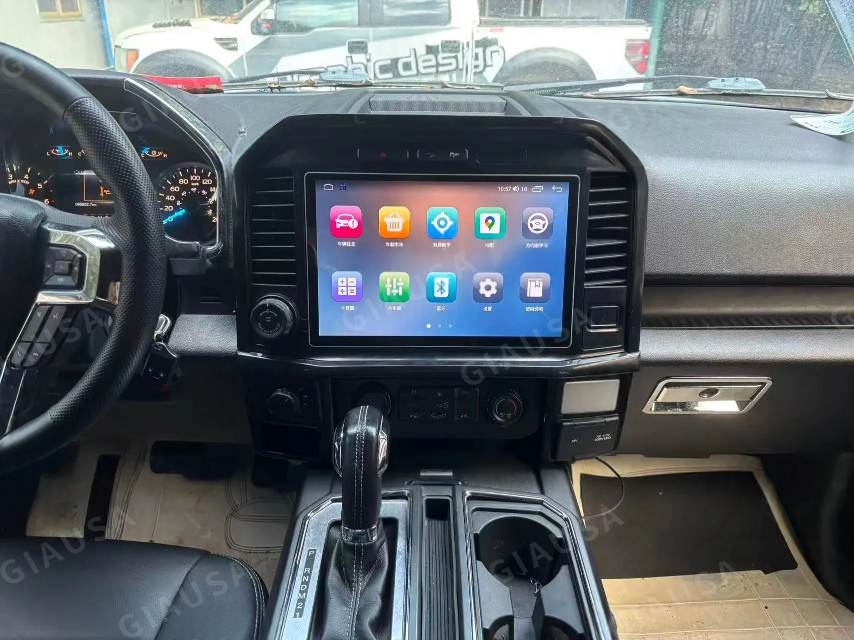 For Ford Raptor F150 F250 F350 F450 2015 2016 -2019 Android Auto Multimedia Player Stereo Car Radio GPS Navi Carplay Head Unit
