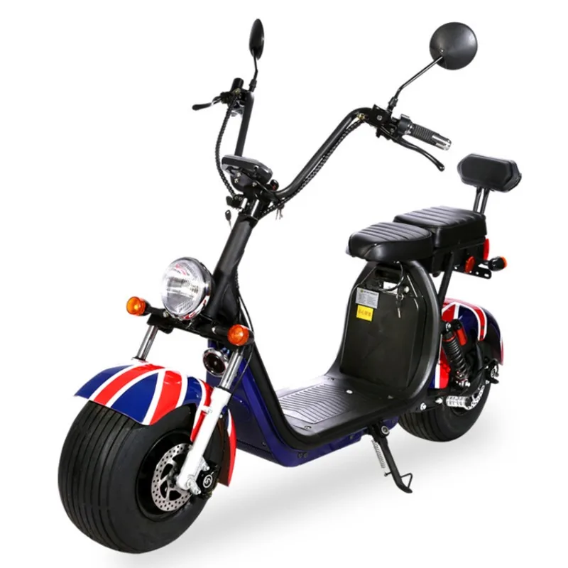 Adult two-wheeled electric bicycle pedal battery car