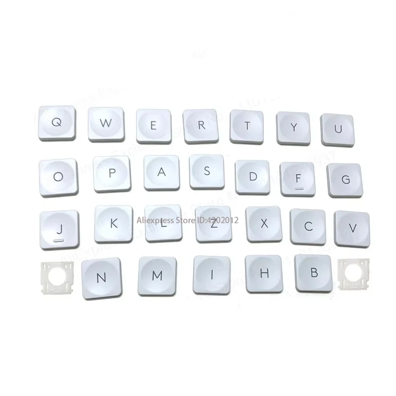 Replacement Keyboard Laptop KEY & Clips For Logitech Craft MX Keys Mini White W A S D F J K M L E G N M B V Cap Keycap And Hinge