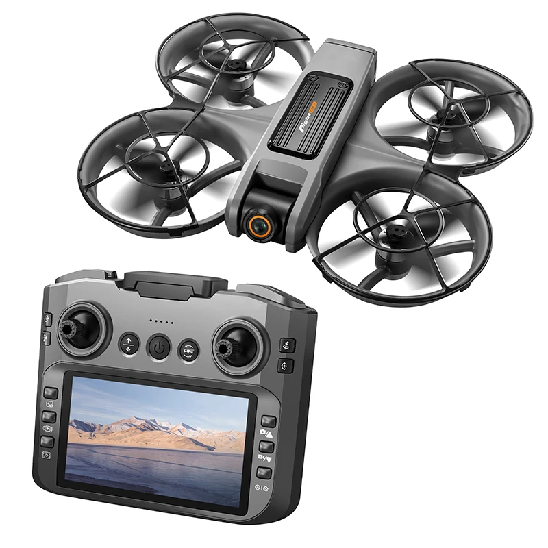 Nieuwe S156 Quadcopter Drone met 8K Professionele Camera, 5G WIFI FPV, 4,5 Inch Groot Scherm, Afstandsbediening RC Drone VS V66 - afbeelding 2